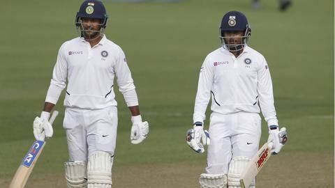 Mayank Agarwal shows character with 81-run knock against NZ XI Mayank Agarwal shows character with 81-run knock against NZ XI