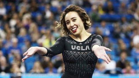 Gymnast Katelyn Ohashi's floor routine breaks the internet, here's why! Gymnast Katelyn Ohashi's floor routine breaks the internet, here's why!