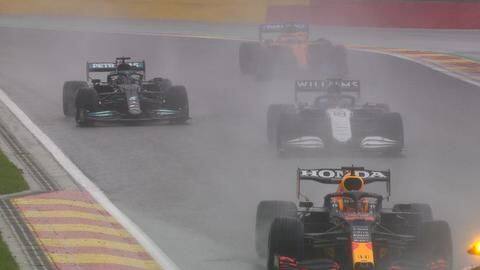 F1: Max Verstappen wins the aborted rain-hit Belgian GP F1: Max Verstappen wins the aborted rain-hit Belgian GP
