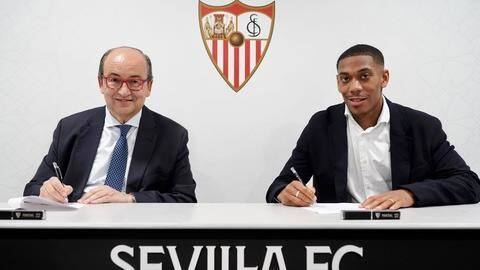 Manchester United's Anthony Martial joins Sevilla on loan Manchester United's Anthony Martial joins Sevilla on loan