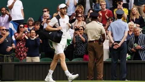 2021 Wimbledon: Andy Murray beats Nikoloz Basilashvili 2021 Wimbledon: Andy Murray beats Nikoloz Basilashvili