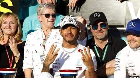 Lewis Hamilton's title celebrations marred after Mercedes team employee dies Lewis Hamilton's title celebrations marred after Mercedes team employee dies
