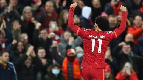 Premier League: Mohamed Salah equals Jamie Vardy's record Premier League: Mohamed Salah equals Jamie Vardy's record