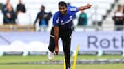 Jasprit Bumrah bowls with intensity in India's optional training session