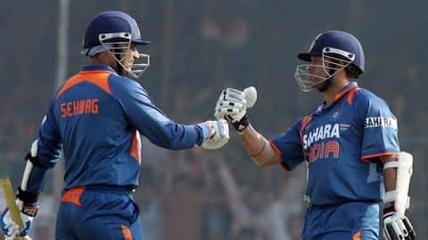 Sehwag has these records in terms of partnership runs Sehwag has these records in terms of partnership runs