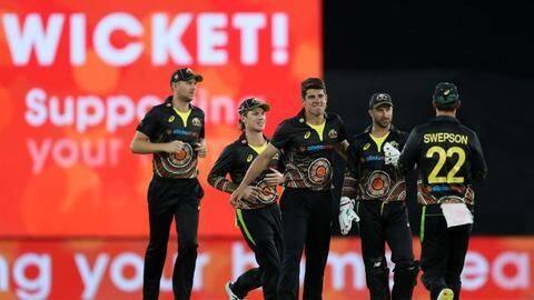 Australia restrict India to 161/7 in first T20I Australia restrict India to 161/7 in first T20I
