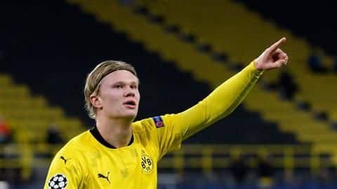 Champions League: Dortmund's Haaland surpasses legends Zidane, Ronaldo Champions League: Dortmund's Haaland surpasses legends Zidane, Ronaldo