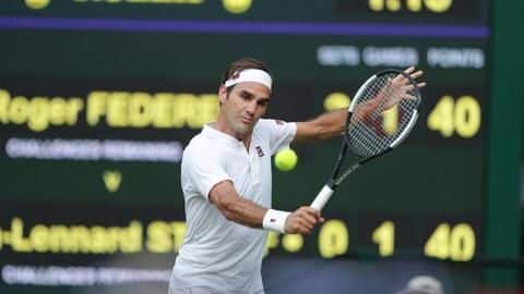 Roger Federer prefers a 'splash of color' at Wimbledon Roger Federer prefers a 'splash of color' at Wimbledon