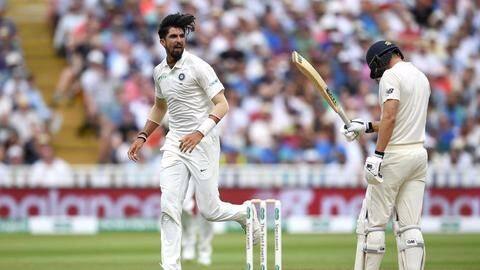 #IndiaInEngland: Ishant fined 15% match fee, one demerit point #IndiaInEngland: Ishant fined 15% match fee, one demerit point