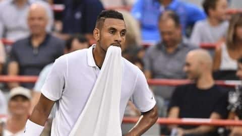 WATCH: Nick Kyrgios blasts referee, smashes racquets in Cincy loss WATCH: Nick Kyrgios blasts referee, smashes racquets in Cincy loss