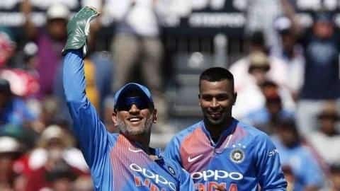 I'll never be able to fill Dhoni's shoes: Hardik Pandya I'll never be able to fill Dhoni's shoes: Hardik Pandya