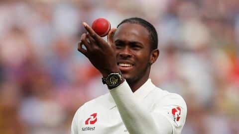 Jofra Archer might miss first Test against India: Details here Jofra Archer might miss first Test against India: Details here