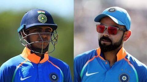 Shubman is better than what I was at 19: Kohli Shubman is better than what I was at 19: Kohli