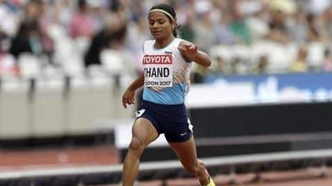 After 100m gold, Dutee finishes fifth in 200m race After 100m gold, Dutee finishes fifth in 200m race