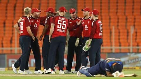 India vs England, third T20I: Hosts set target of 157 India vs England, third T20I: Hosts set target of 157