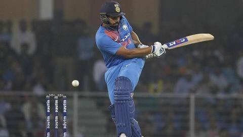 Rohit Sharma becomes first batsman to score four T20I tons Rohit Sharma becomes first batsman to score four T20I tons
