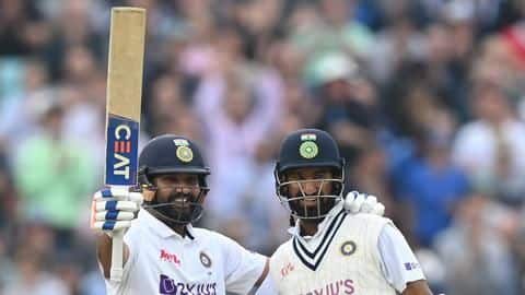 4th Test: Rohit's century helps India take lead against England 4th Test: Rohit's century helps India take lead against England