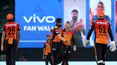 IPL 2021: SRH need 151 to beat MI in Chennai IPL 2021: SRH need 151 to beat MI in Chennai