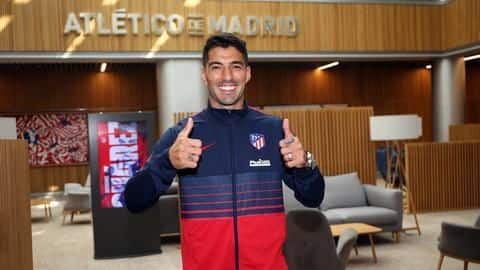 Atletico Madrid sign Luis Suarez from Barcelona Atletico Madrid sign Luis Suarez from Barcelona