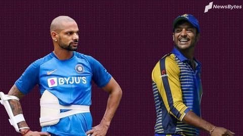 India-West Indies ODIs: Mayank Agarwal replaces injured Shikhar Dhawan India-West Indies ODIs: Mayank Agarwal replaces injured Shikhar Dhawan