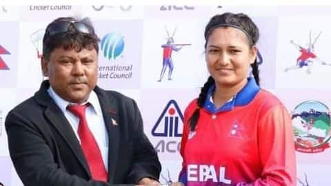 Nepal's Anjali Chand creates T20I history: Details here Nepal's Anjali Chand creates T20I history: Details here