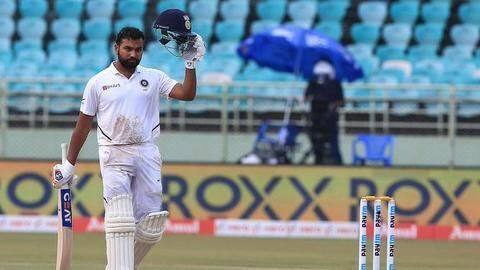 Rohit was superb in his maiden Test as an opener Rohit was superb in his maiden Test as an opener
