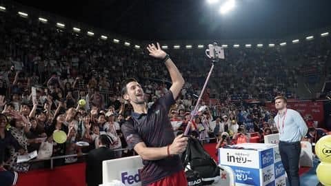Djokovic 'plays like machine' to reach Japan Open semis Djokovic 'plays like machine' to reach Japan Open semis