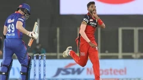 IPL 2021, RCB overcome DC to move atop: Records broken IPL 2021, RCB overcome DC to move atop: Records broken