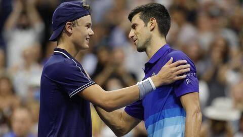 2021 US Open: Novak Djokovic advances to the second round 2021 US Open: Novak Djokovic advances to the second round