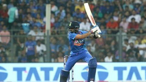 Kohli was terrific in the three-match T20I series Kohli was terrific in the three-match T20I series