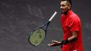 WATCH: Nick Kyrgios calls umpire delusional, gets just a warning