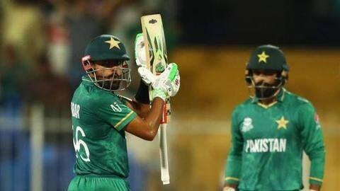 ICC T20 World Cup: Decoding the stats of Babar Azam ICC T20 World Cup: Decoding the stats of Babar Azam