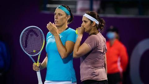 Qatar Open: Sania, Klepac lose in semis Qatar Open: Sania, Klepac lose in semis