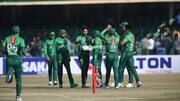 1st T20I, Pakistan beat Bangladesh: List of records broken