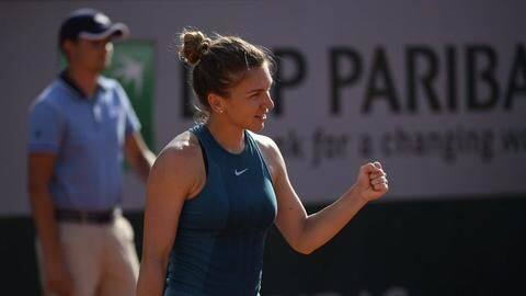 Halep, Muguruza lead charge, Kvitova ousted Halep, Muguruza lead charge, Kvitova ousted