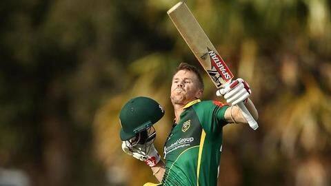 Warner smashes ton, Smith scores fifty in grade cricket Warner smashes ton, Smith scores fifty in grade cricket