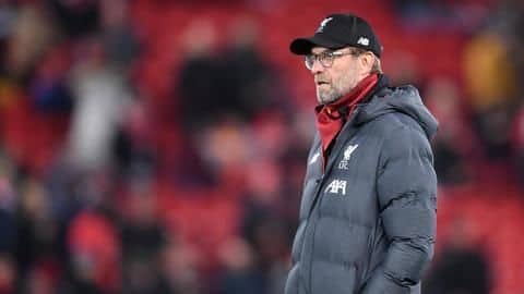 We should become Premier League 2019-20 champions, says Jurgen Klopp We should become Premier League 2019-20 champions, says Jurgen Klopp