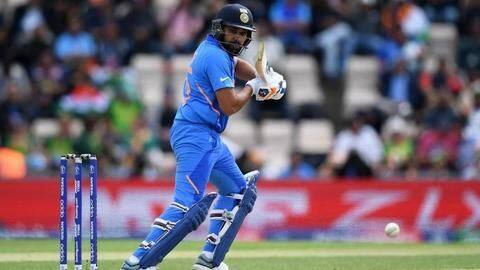 Rohit slams second career World Cup century for India Rohit slams second career World Cup century for India