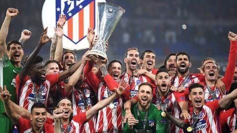 Atletico crowned Europa League Champions: Match in numbers Atletico crowned Europa League Champions: Match in numbers