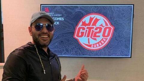 Yuvraj looked out of form in debut GT20 match Yuvraj looked out of form in debut GT20 match