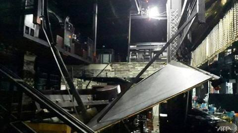 Korean nightclub collapse: World Aquatics Championships swimmers injured Korean nightclub collapse: World Aquatics Championships swimmers injured