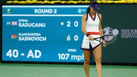 Indian Wells: Raducanu loses first match; Murray roars past Mannarino Indian Wells: Raducanu loses first match; Murray roars past Mannarino