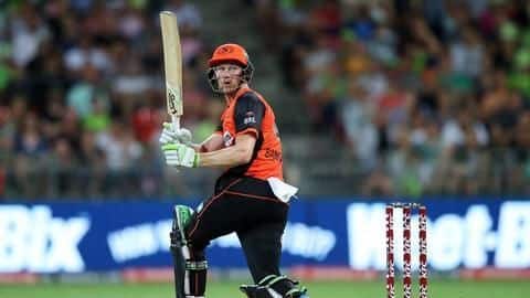 BBL: Cameron Bancroft lasts three balls on return from ban BBL: Cameron Bancroft lasts three balls on return from ban