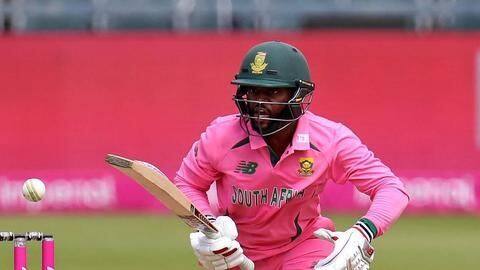 South Africa vs Pakistan, T20Is: Temba Bavuma gets ruled out South Africa vs Pakistan, T20Is: Temba Bavuma gets ruled out
