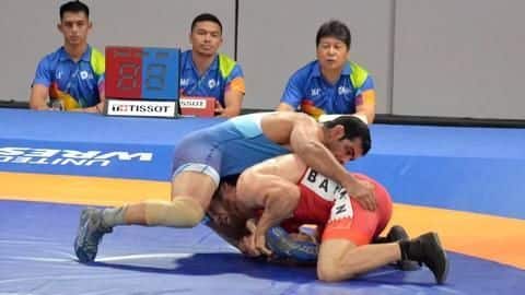 Asian Games: Ace wrestler Sushil Kumar suffers a shocking exit Asian Games: Ace wrestler Sushil Kumar suffers a shocking exit