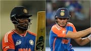 Sanju Samson vs Shubman Gill: Decoding their stats in T20Is