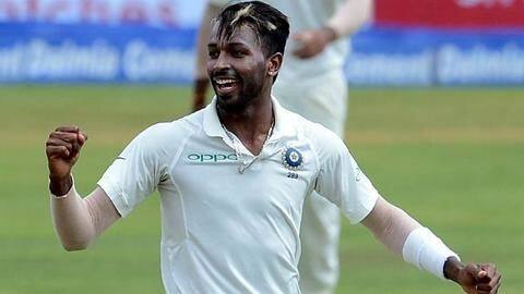 Hardik Pandya takes a five-for on return from injury Hardik Pandya takes a five-for on return from injury