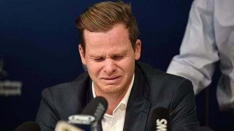 Steve Smith breaks down during press-conference, apologizes for his actions Steve Smith breaks down during press-conference, apologizes for his actions