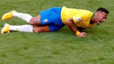 How much time has Neymar wasted at World Cup 2018? How much time has Neymar wasted at World Cup 2018?