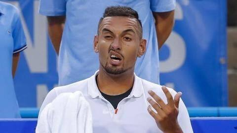 What was Kyrgios up to in Cincinnati? What was Kyrgios up to in Cincinnati?